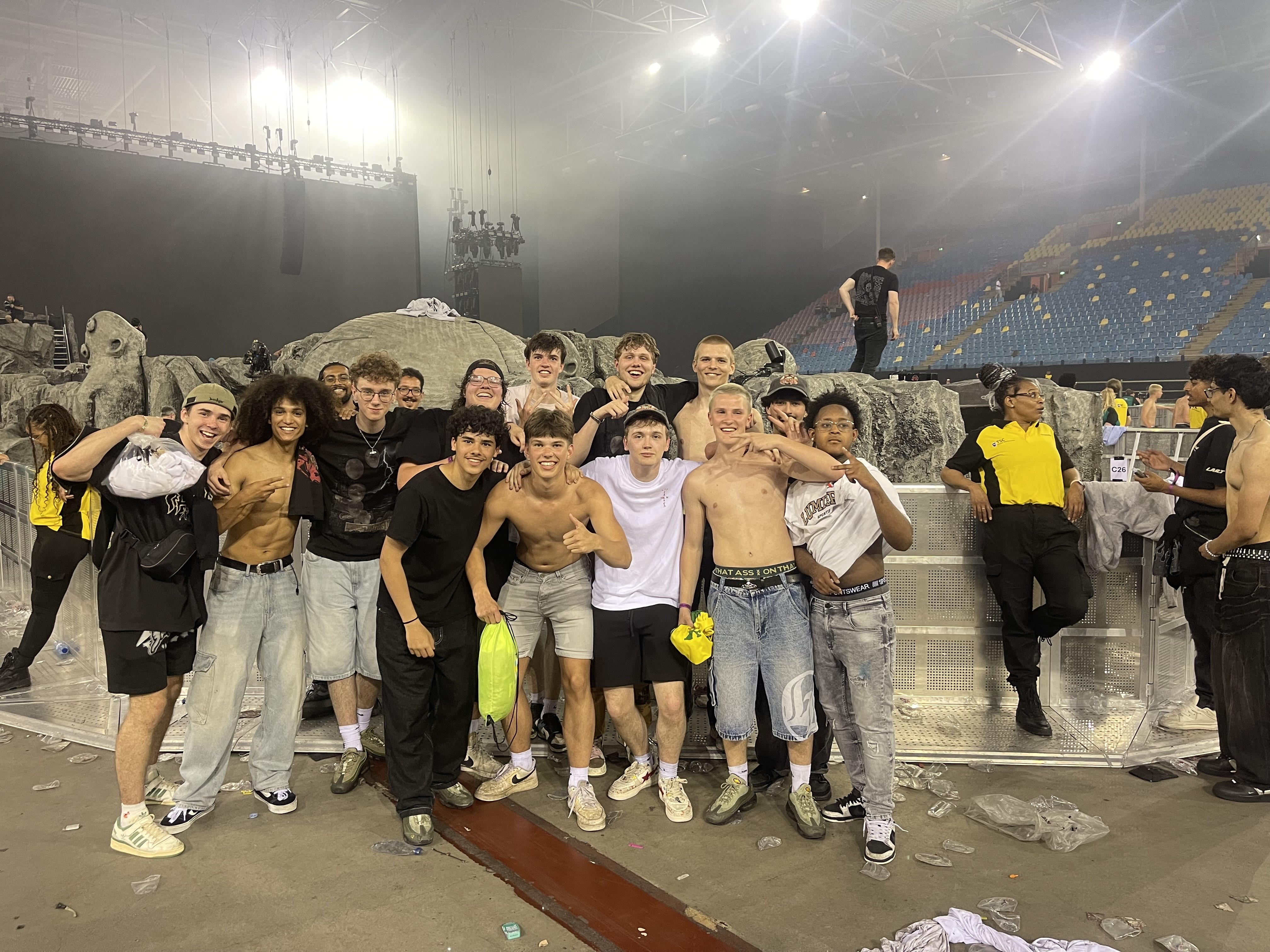 Concert met vrienden